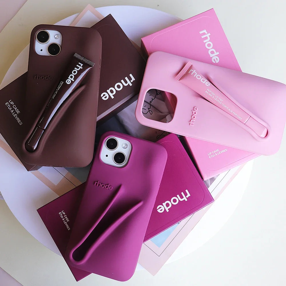 Lipgloss telefoonhoesje